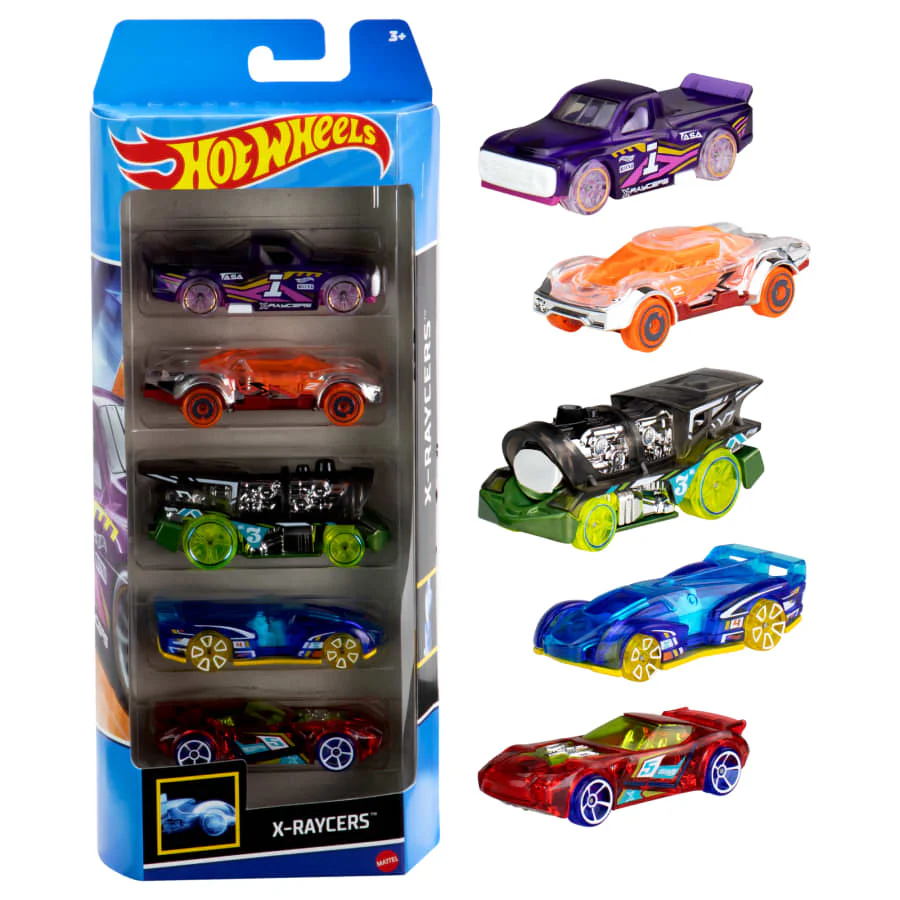 Hot Wheels Die-Cast Toy Vehicles (5-Piece) - Assortment - Image 4