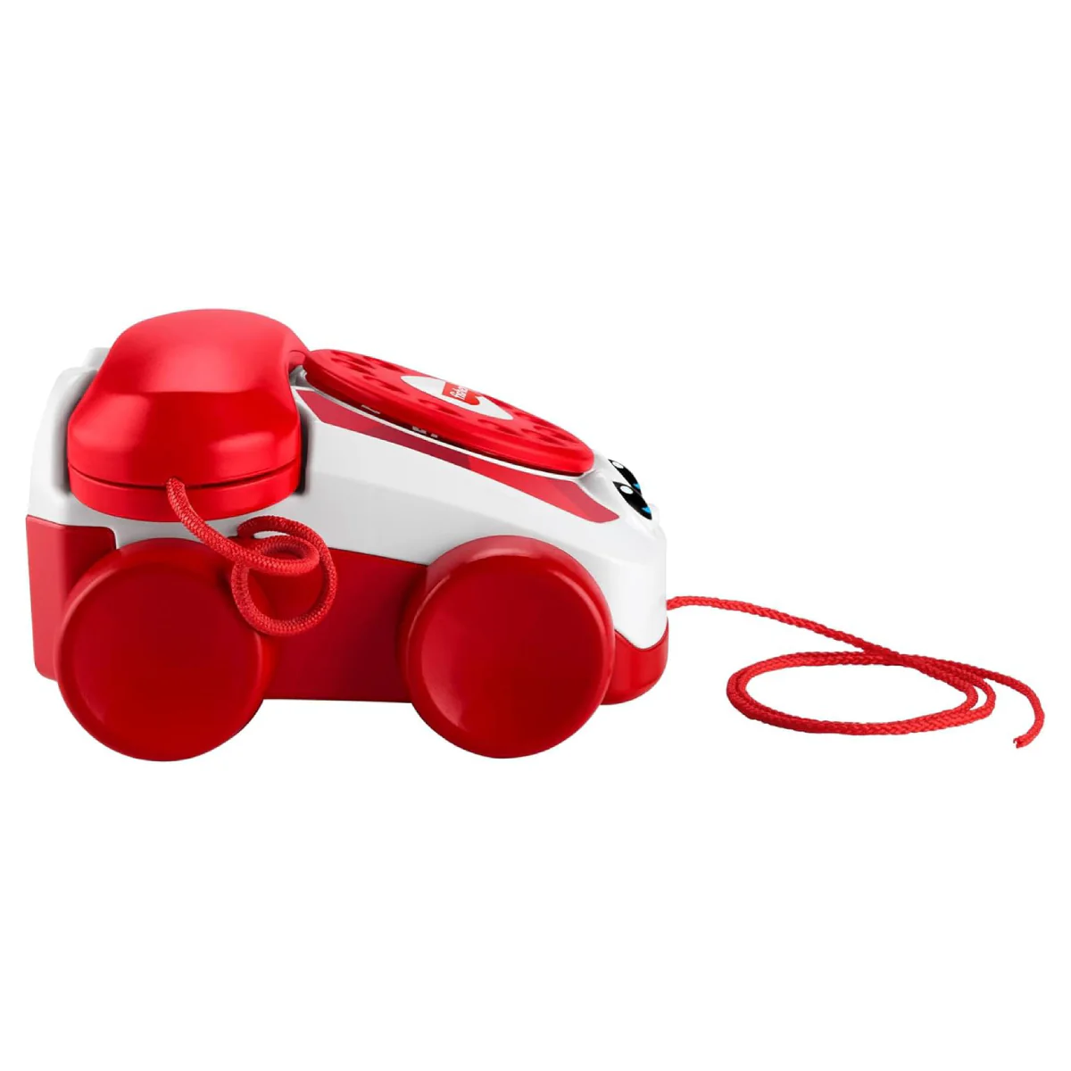 Fisher-Price Mattel 80th Anniversary Chatter Telephone Toy - Red/White - Image 3