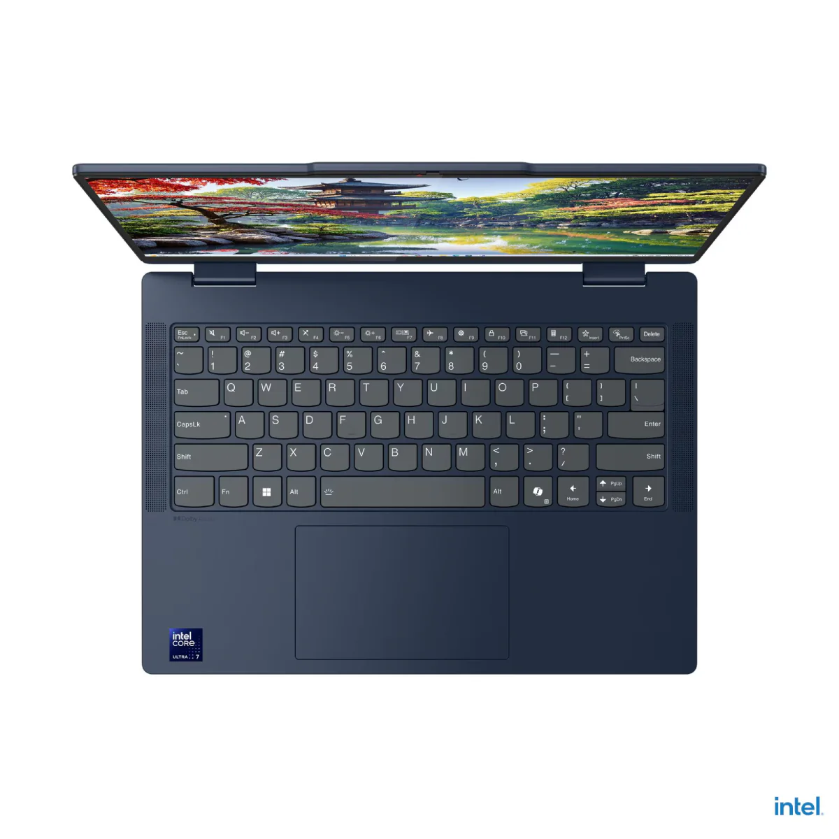 Lenovo 83KR003XUS 14" IdeaPad 5 14IAL10 Touchscreen Convertible 2-in-1 Laptop - Intel Core Ultra 5 225U with 16GB Memory and 512GB SSD - Blue - Image 3