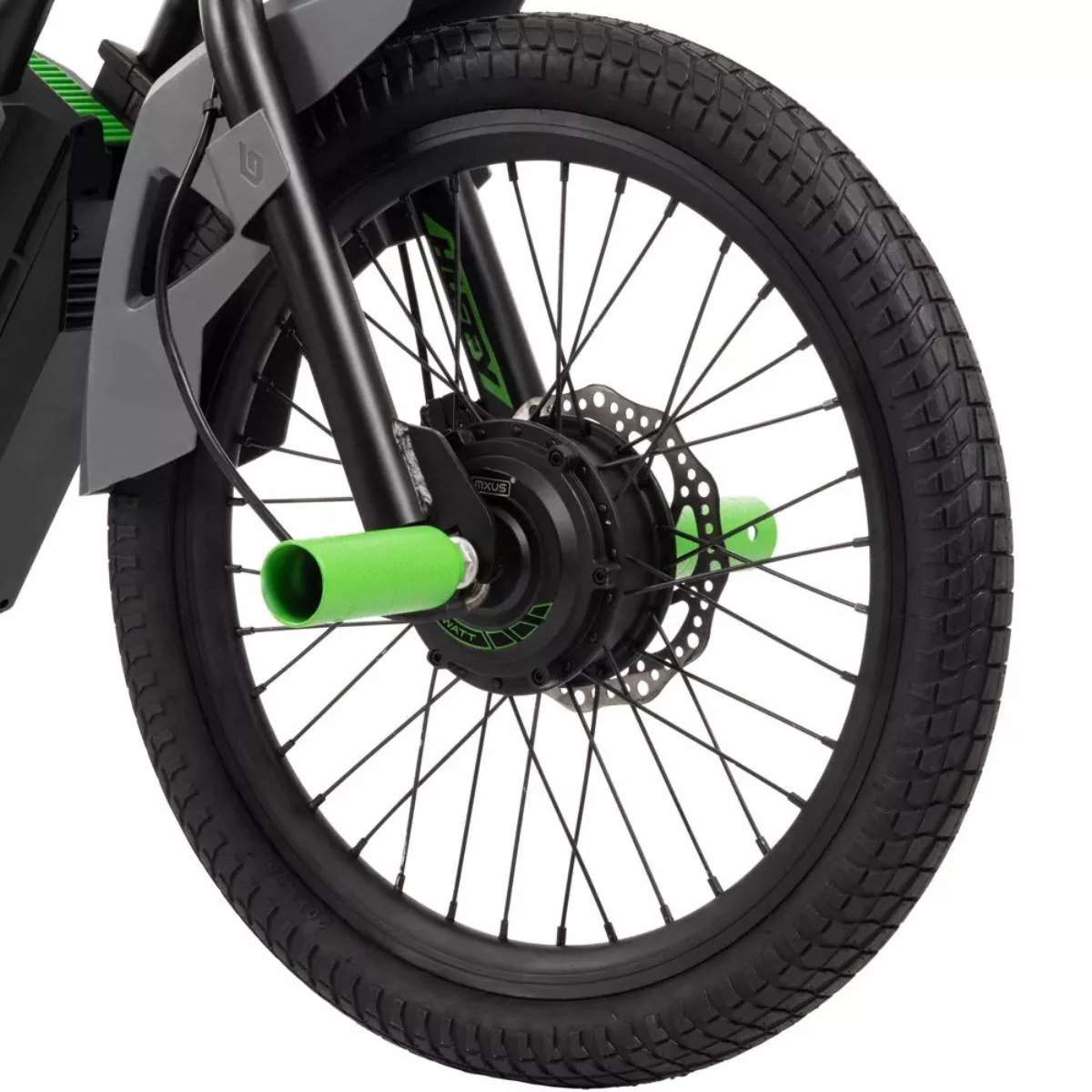 Huffy 36V Electric Machine Bike - Black/Green - Image 4