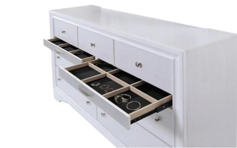 4-Piece Bedroom Set with Queen Bed, Dresser, Mirror and Nightstand by Best Home - Image 8