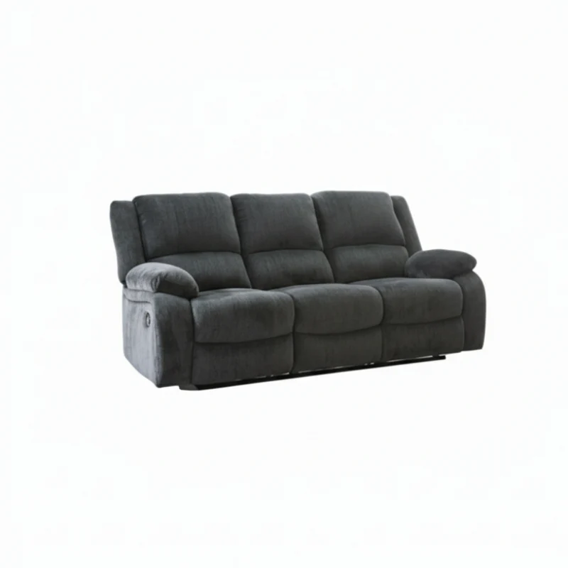 Bundle: Pub Set Falcon Dining Table Set - Gray + Lawrence Motion Sofa and Love Seat by Best Home - Blue - Image 6