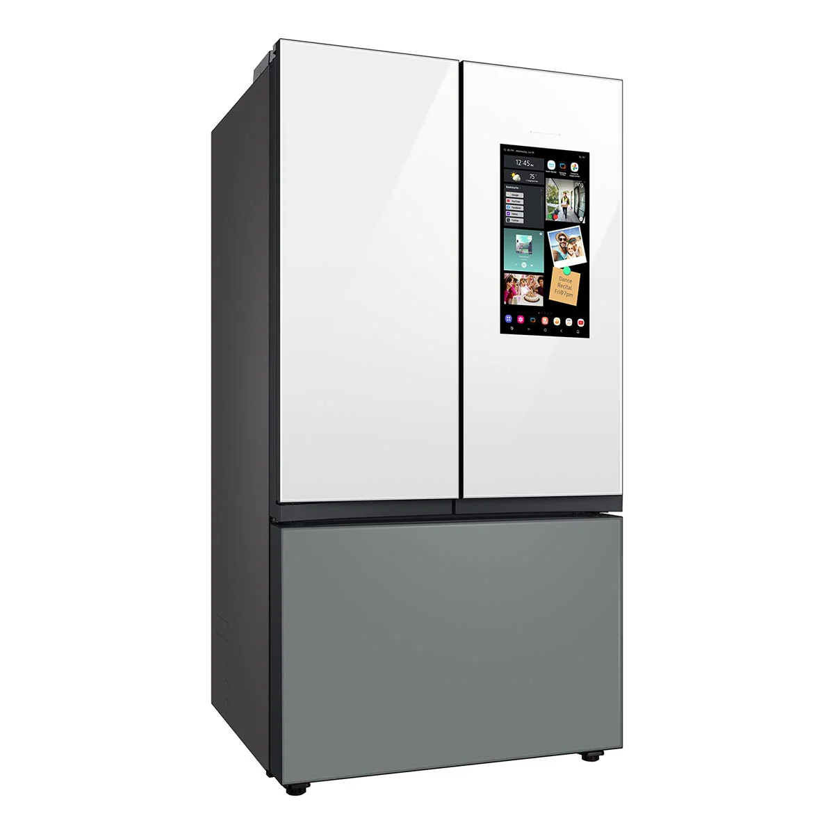 Samsung Bespoke RF30BB69006M 30 cu. ft. French Door Smart Refrigerator - Gray - Image 3