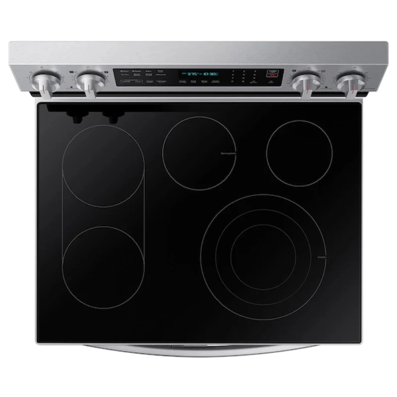 Samsung NE63A6751SS 6.3 cu. ft. Smart Freestanding Electric Range with Flex Duo - Silver - Image 5