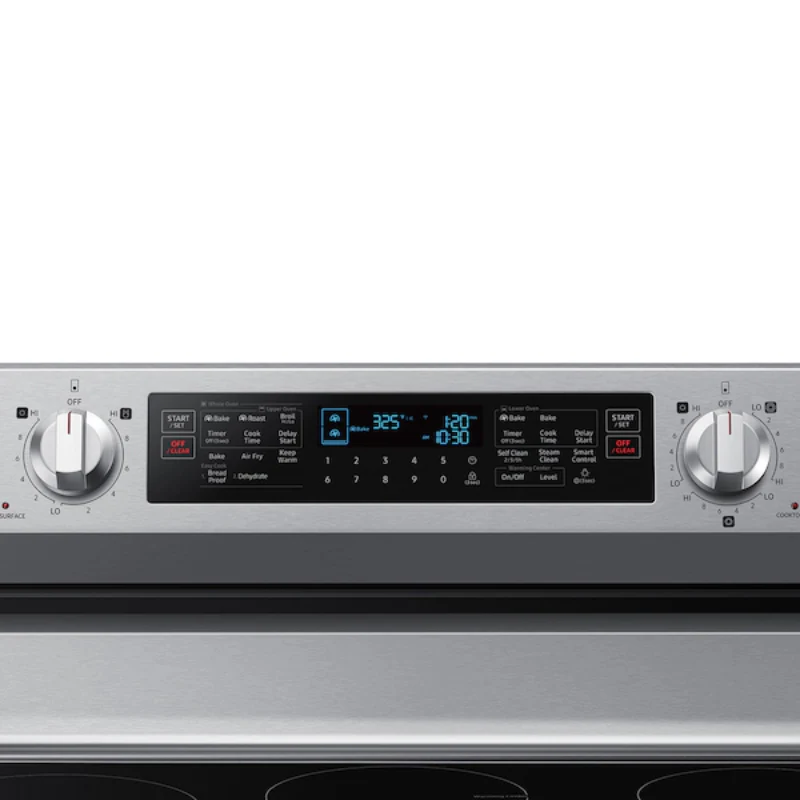 Samsung NE63A6751SS 6.3 cu. ft. Smart Freestanding Electric Range with Flex Duo - Silver - Image 6