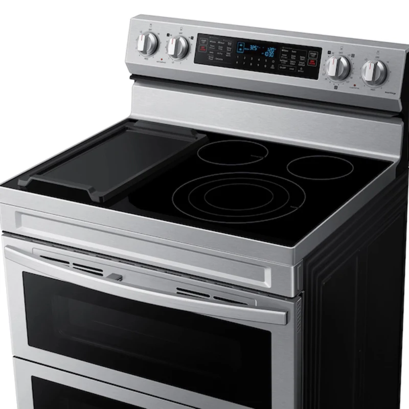 Samsung NE63A6751SS 6.3 cu. ft. Smart Freestanding Electric Range with Flex Duo - Silver - Image 7