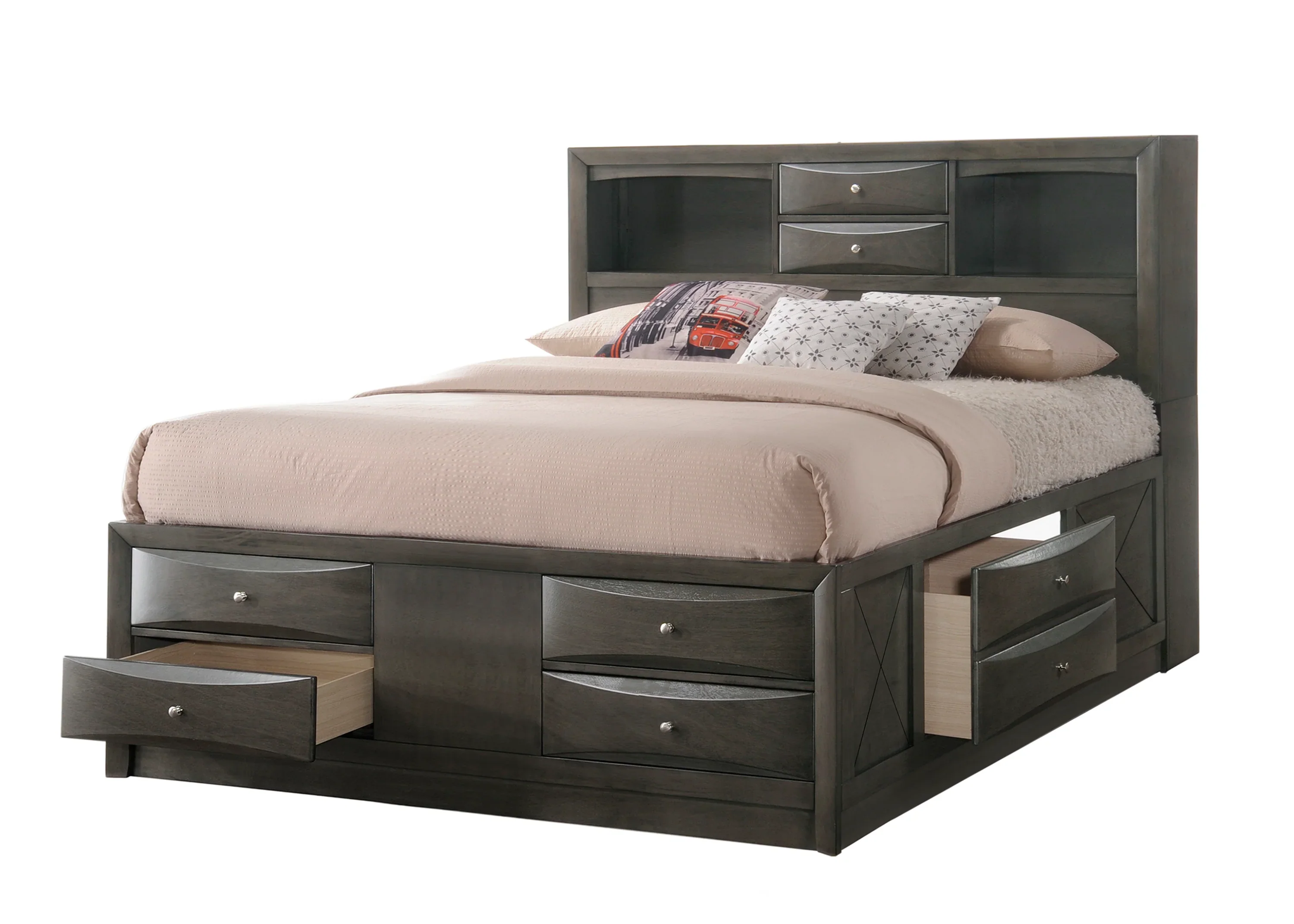 Emila 6-Piece Queen Bedroom Set by Best Home - Image 3