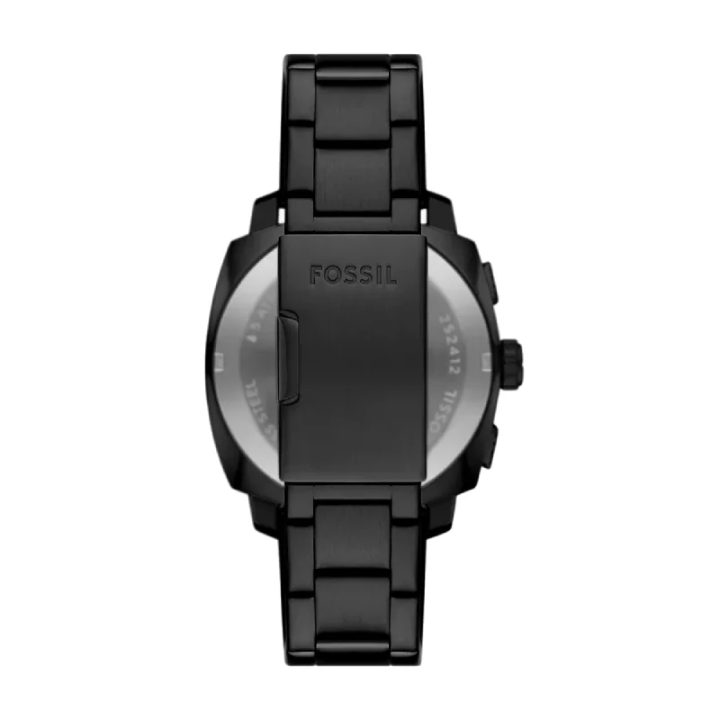 Fossil Machine Men's 44mm Bracelet Watch - Black - Image 3