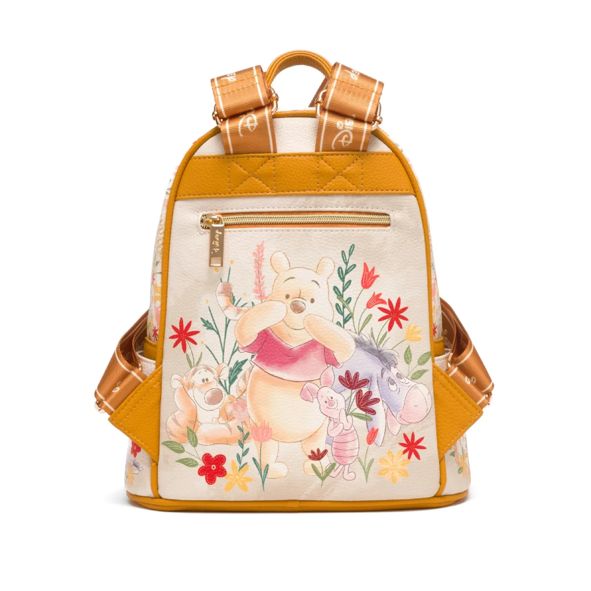 Wondapop Disney Winnie The Pooh Floral Mini Backpack - Yellow/White - Image 6