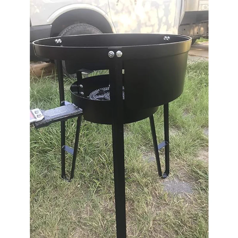 Alpine Cuisine AI26360 High Pressure Burner (5-Piece) - Silver/Black - Image 6