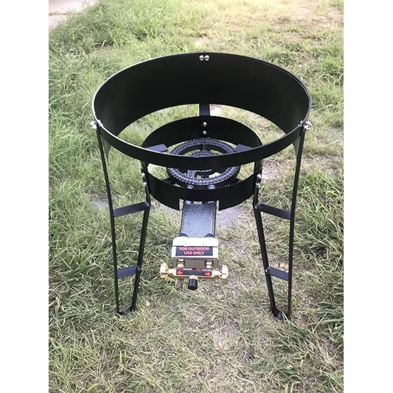 Alpine Cuisine AI26360 High Pressure Burner (5-Piece) - Silver/Black - Image 9