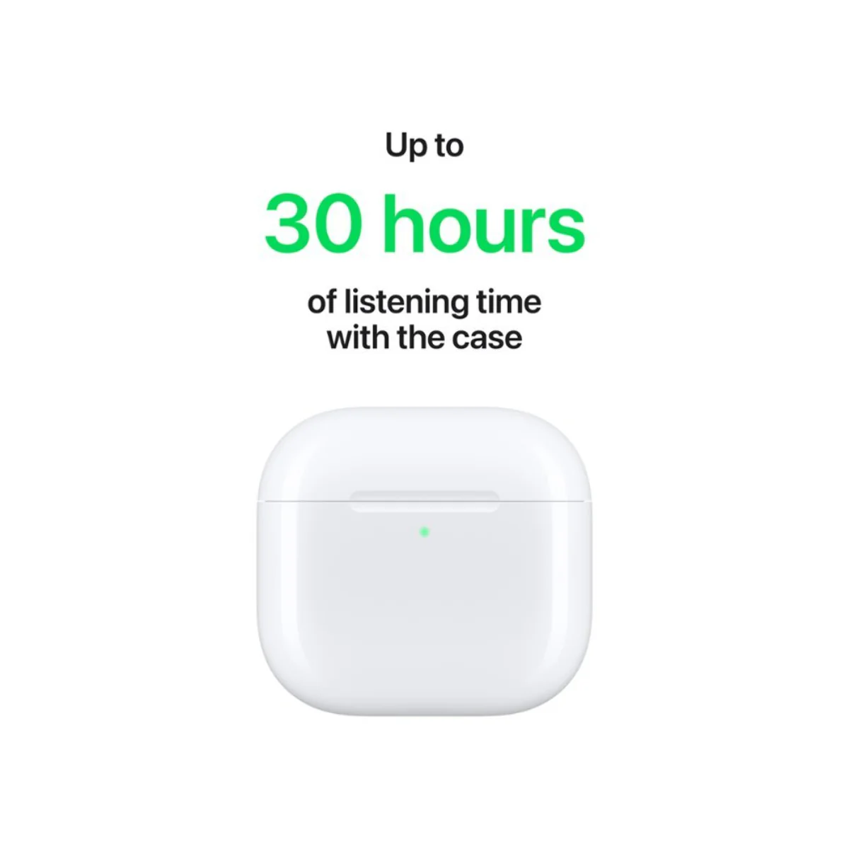 Apple - AirPods 4 - White - Image 3