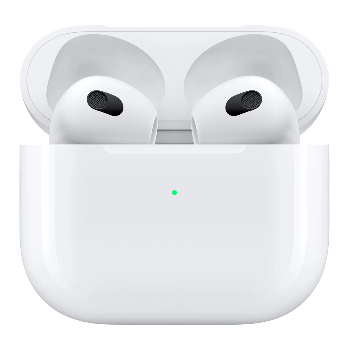 Apple MPNY3LL/A AirPods (3rd Gen) with Lightning Charging Case - White - Image 3