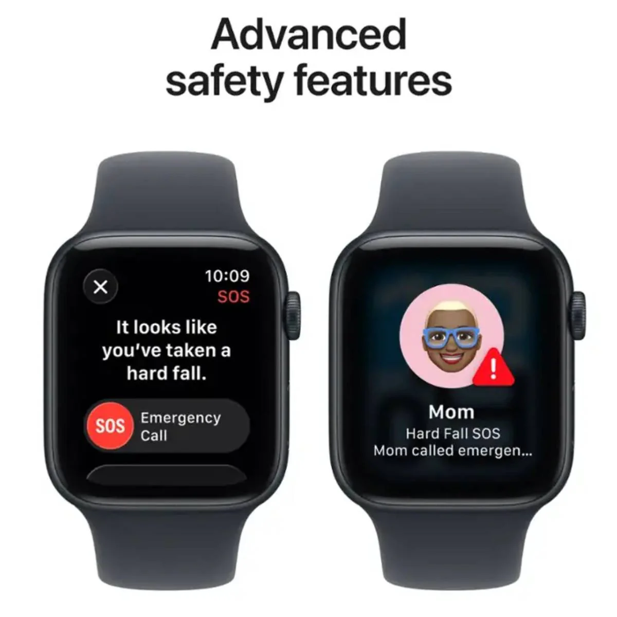 Apple Watch SE 3 Unisex 44mm Aluminum Case Smartwatch with Sport Band - GPS - Image 9