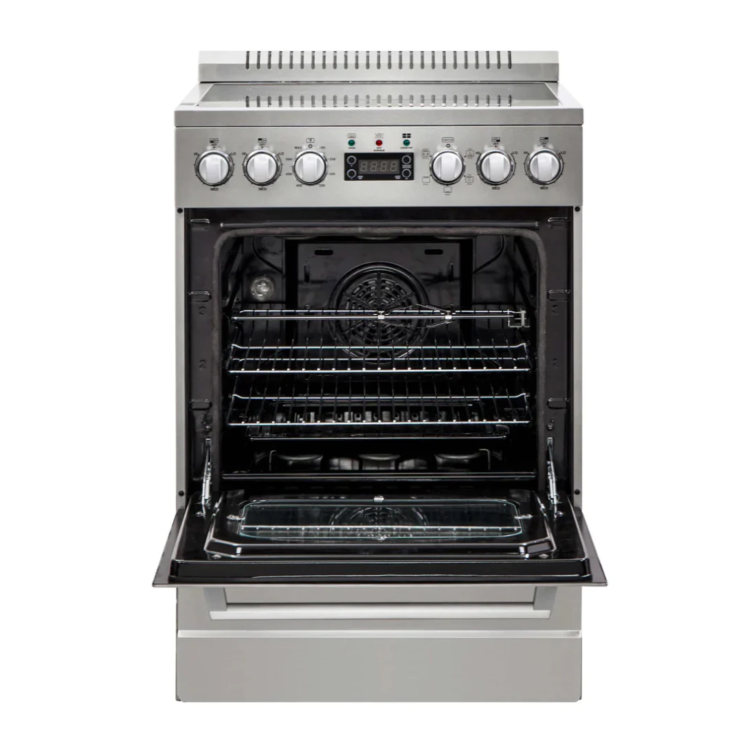Avanti 24" Elite Series Electric Range, Stainless Steel - Image 3