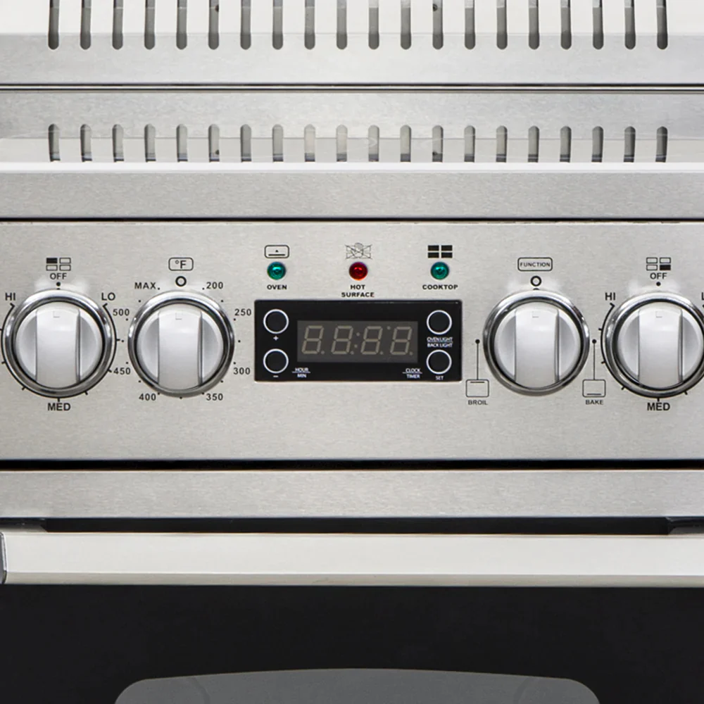 Avanti 24" Elite Series Electric Range, Stainless Steel - Image 5