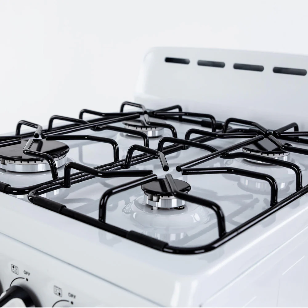 Avanti GR2011CW 20" Freestanding Gas Range with 2.1 Cu. Ft Oven, White - Image 6