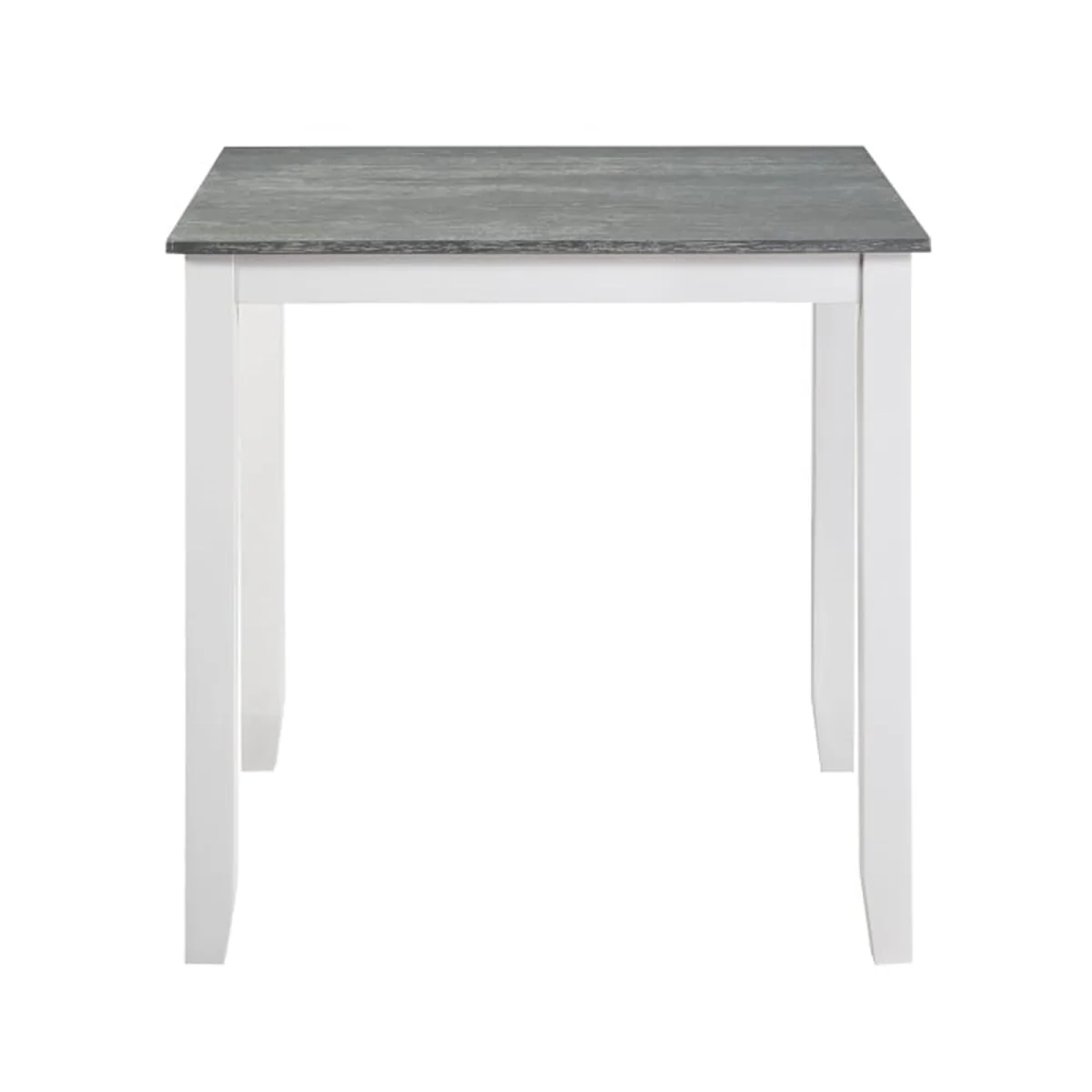 Belmont Counter Height Dining Table with 4 Chairs - Gray/White - Image 4