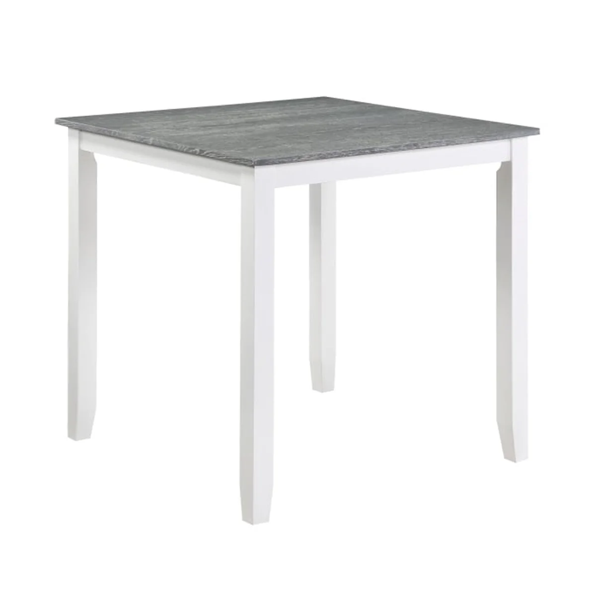 Belmont Counter Height Dining Table with 4 Chairs - Gray/White - Image 6