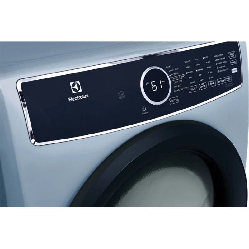 Electrolux ELFG7437AG 8.0 cu. ft. Vented Front Load Gas Dryer - Stackable with Steam and Instant Refresh - Glacier Blue - Image 5