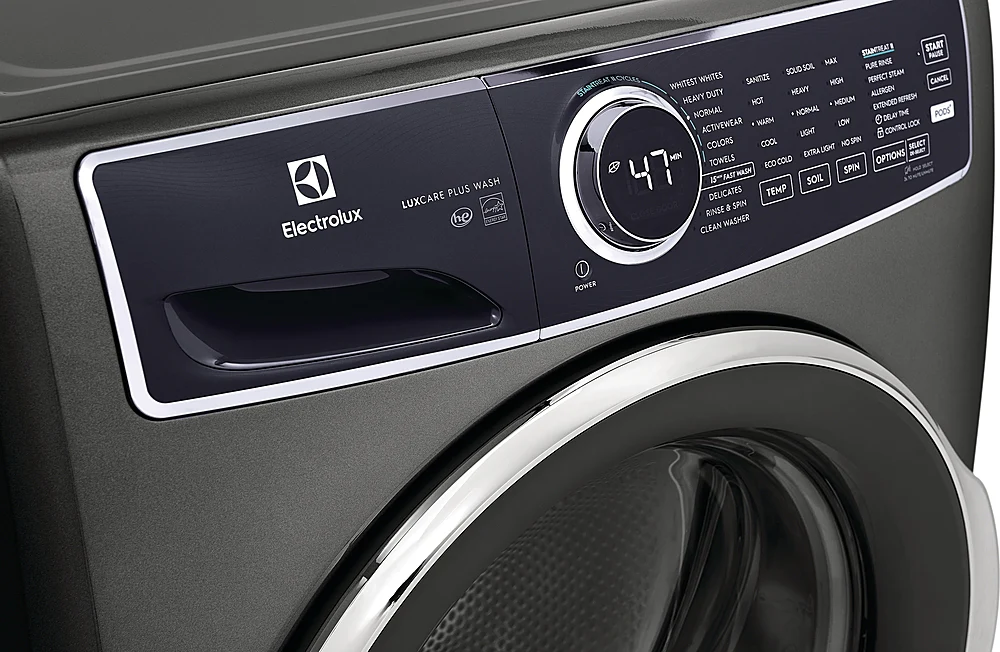 Electrolux ELFW7537AT 4.5 cu.ft. Stackable Front Load Washer with Steam and LuxCare Plus Wash System - Titanium - Image 3
