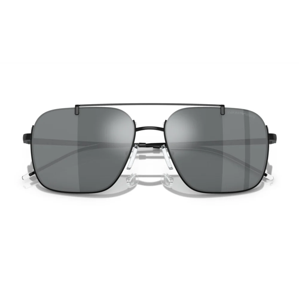 Emporio Armani Men's EA2150 Pilot Mirrored Sunglasses - Image 3