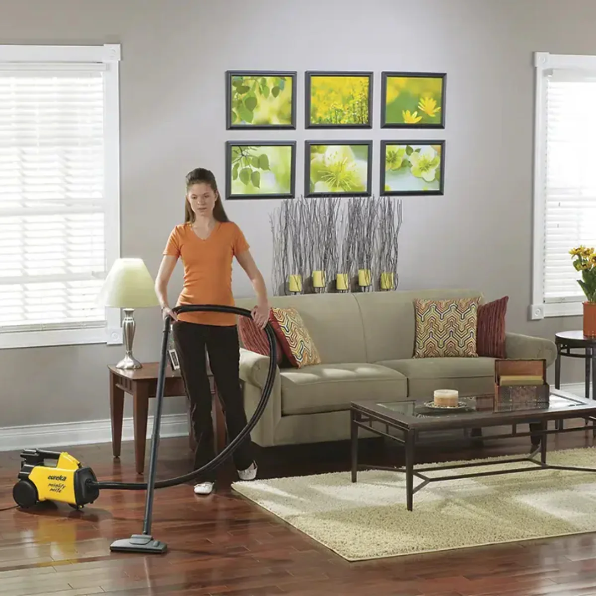 Eureka 3670G Mighty Mite Canister Vacuum - Yellow/Black - Image 3