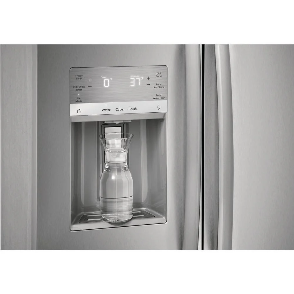 Frigidaire Gallery GRSS2652AF 25.6 cu. ft. Standard Depth Side by Side Refrigerator - Stainless Steel, ENERGY STAR Certified - Image 5