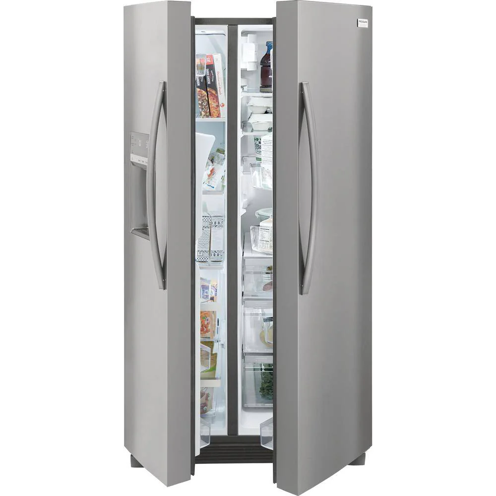 Frigidaire Gallery GRSS2652AF 25.6 cu. ft. Standard Depth Side by Side Refrigerator - Stainless Steel, ENERGY STAR Certified - Image 9