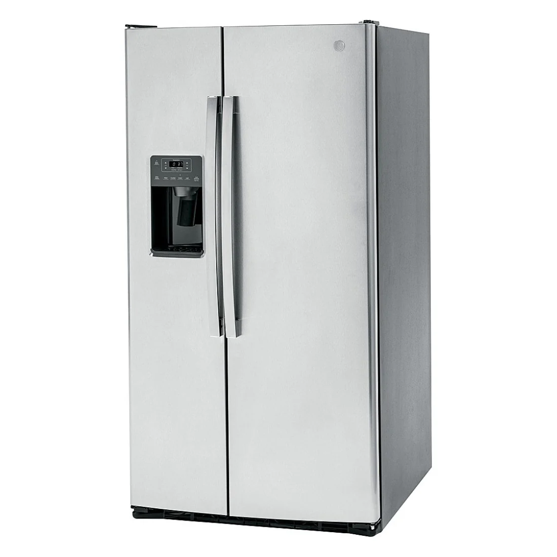GE GSS25GYPFS 25.3 . Side-by-Side Refrigerator with Water and Ice Dispenser - Fingerprint Resistant Stainless Steel - Image 3