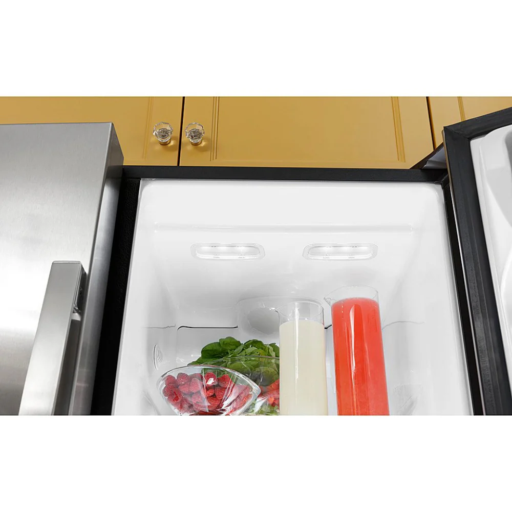 GE GSS25GYPFS 25.3 . Side-by-Side Refrigerator with Water and Ice Dispenser - Fingerprint Resistant Stainless Steel - Image 9