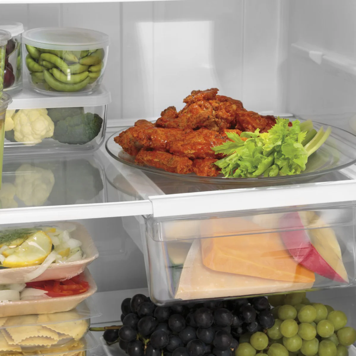 GE GTS18HYNRFS 17.5 cu. ft. Top-Freezer Refrigerator - Stainless Steel - Image 5