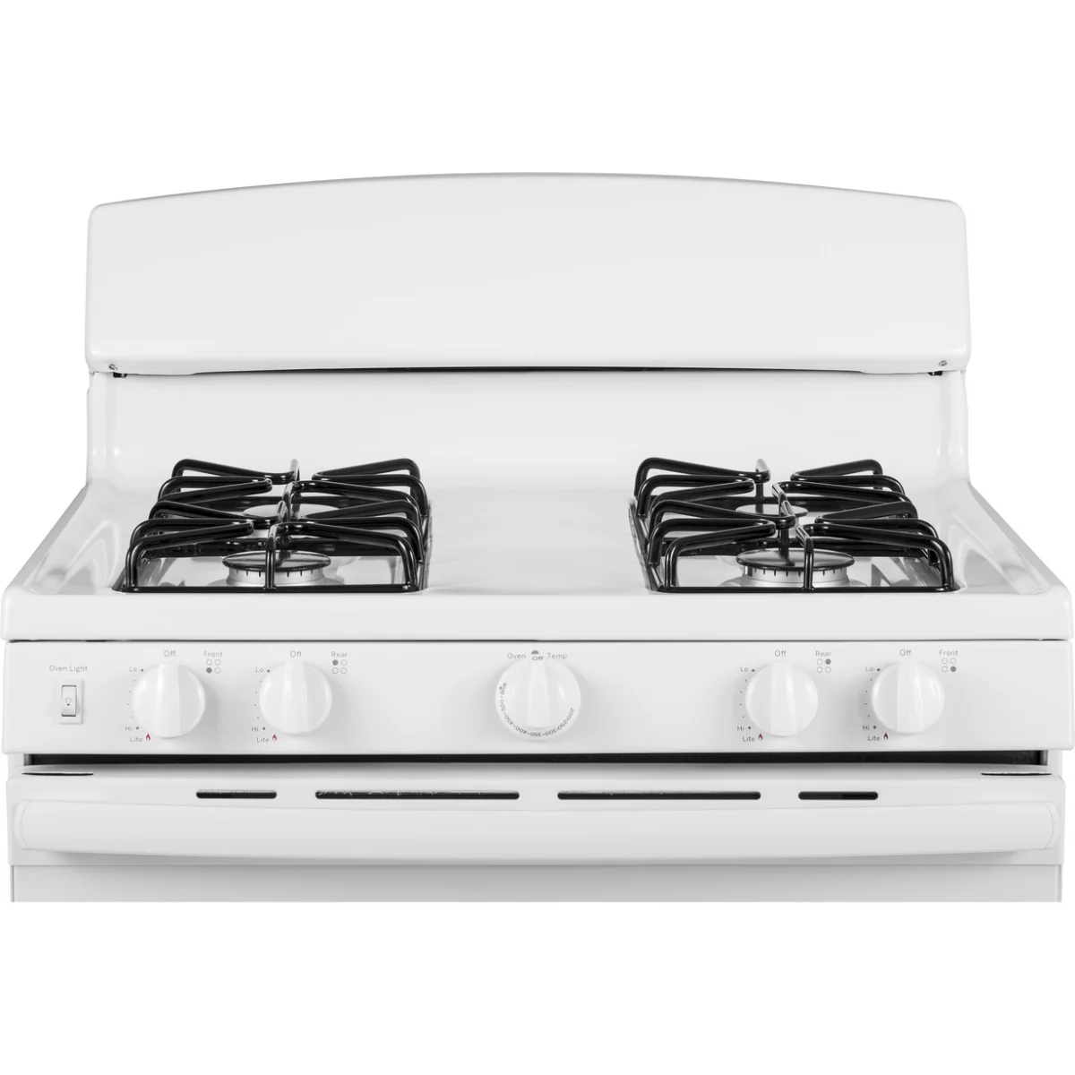 GE JGBS30DEKWW 4.8 cu.ft. 30" Freestanding Gas Range with 4 Sealed Burners - White - Image 3