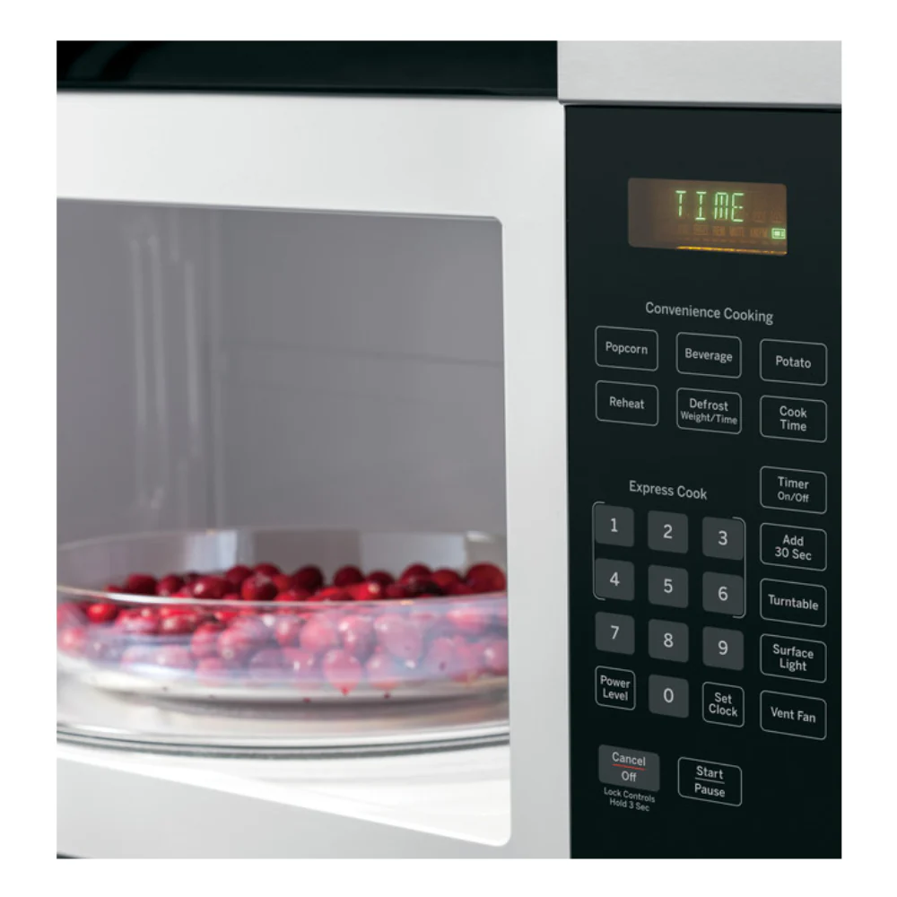 GE JVM3160RFSS 1.6 cu. ft. Over-the-Range Microwave Oven - Stainless Steel - Image 5