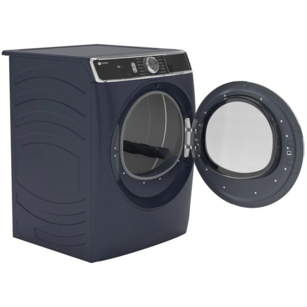 GE Profile PFD87ESPVRS 7.8 cu. ft. Smart Front Load Electric Dryer with Steam and Sanitize Cycle - Sapphire Blue - Image 6