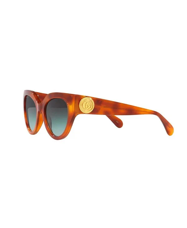 Gucci Cat-eye Frame Sunglasses - Tortoise - Image 8