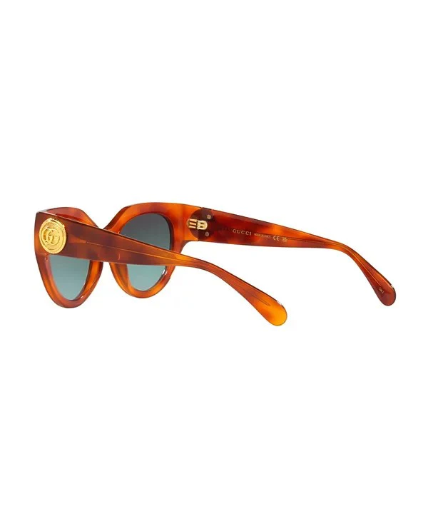 Gucci Cat-eye Frame Sunglasses - Tortoise - Image 9