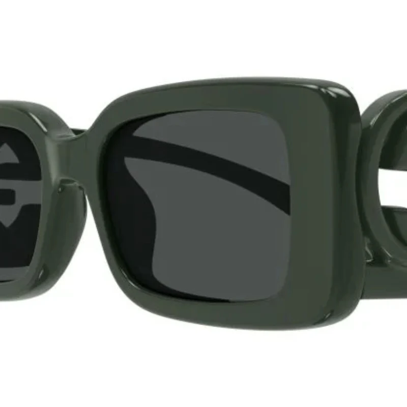 Gucci GG1325S 003 Women's Rectangle Solid Color Sunglasses - Image 3