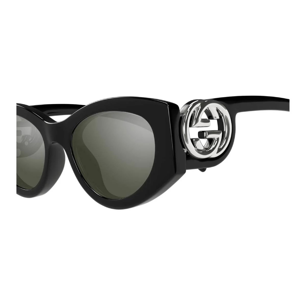 Gucci GG1691S 001 Women's Oval Gradient Sunglasses - Image 3