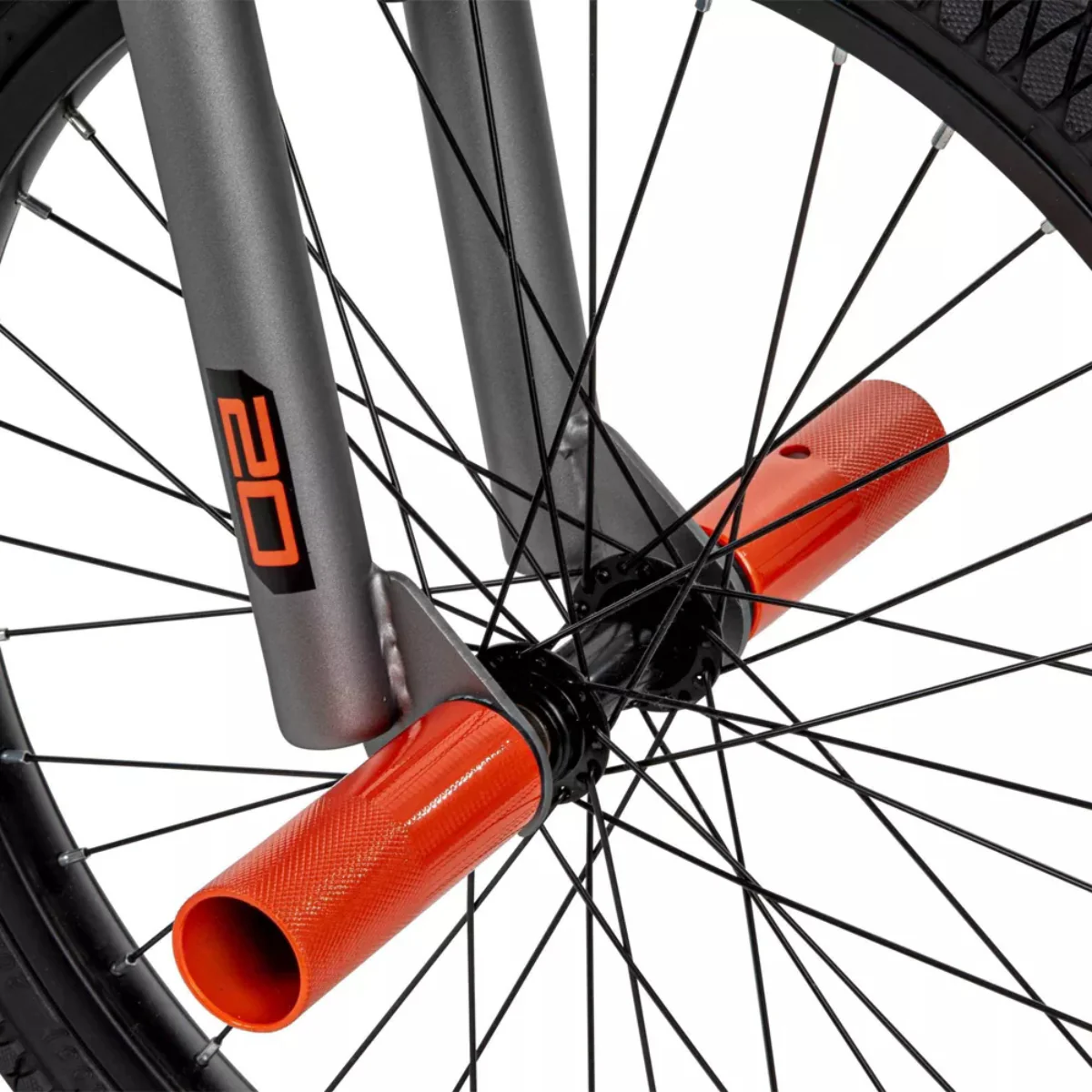 Huffy Revolt 20" Kid's Bike - Gray - Image 11