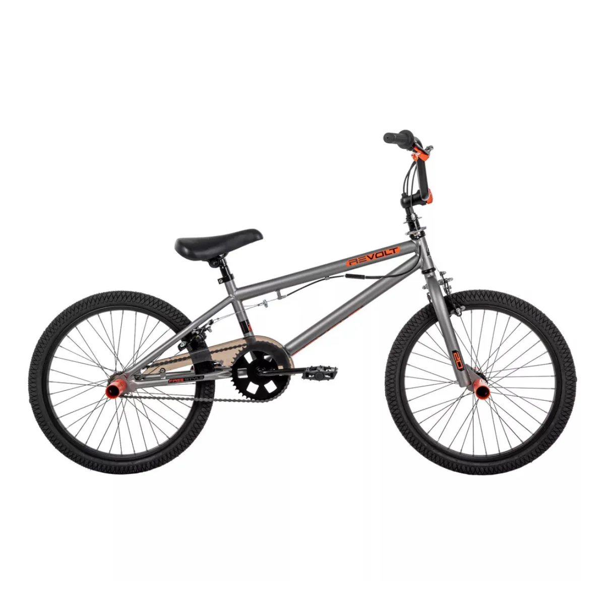 Huffy Revolt 20" Kid's Bike - Gray - Image 3