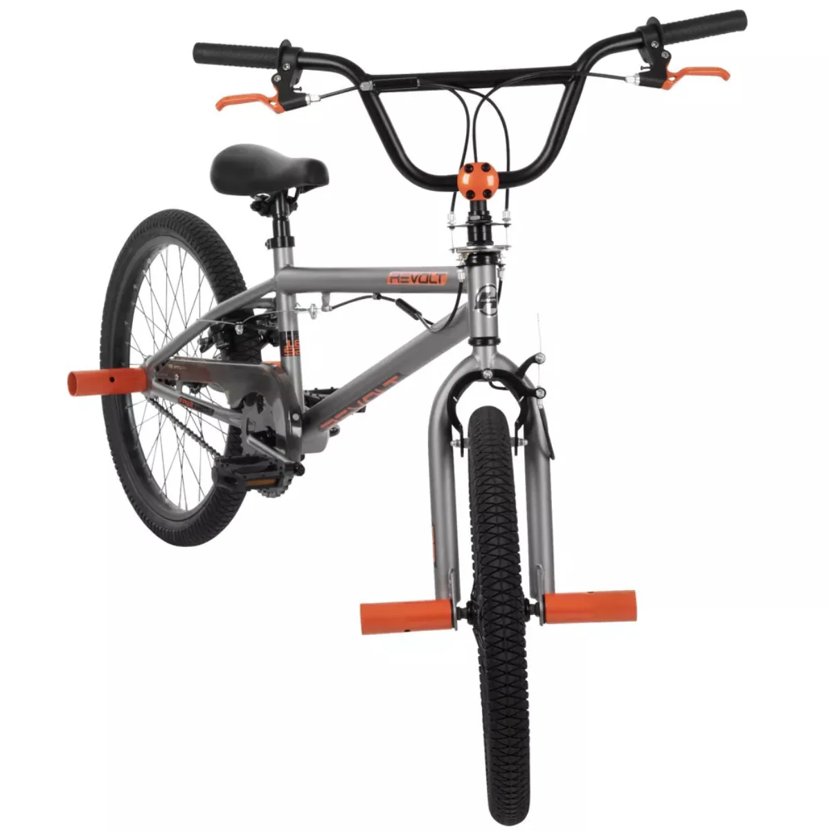 Huffy Revolt 20" Kid's Bike - Gray - Image 4