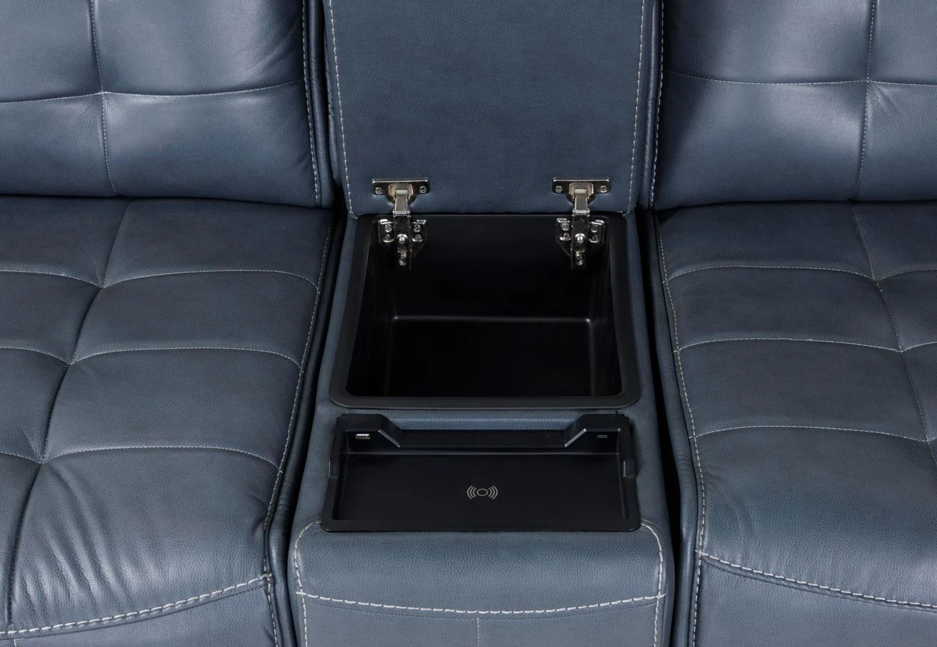 Kelron Sectional - Dark Blue - Image 6