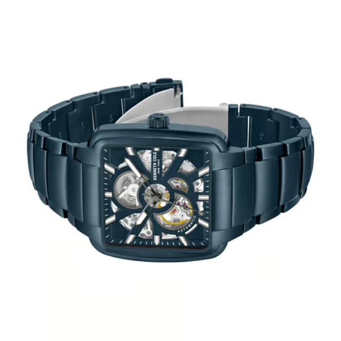 Kenneth Cole New York Automatic Men's 40mm Bracelet Watch - Blue - Image 3