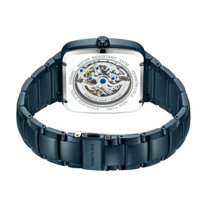 Kenneth Cole New York Automatic Men's 40mm Bracelet Watch - Blue - Image 5