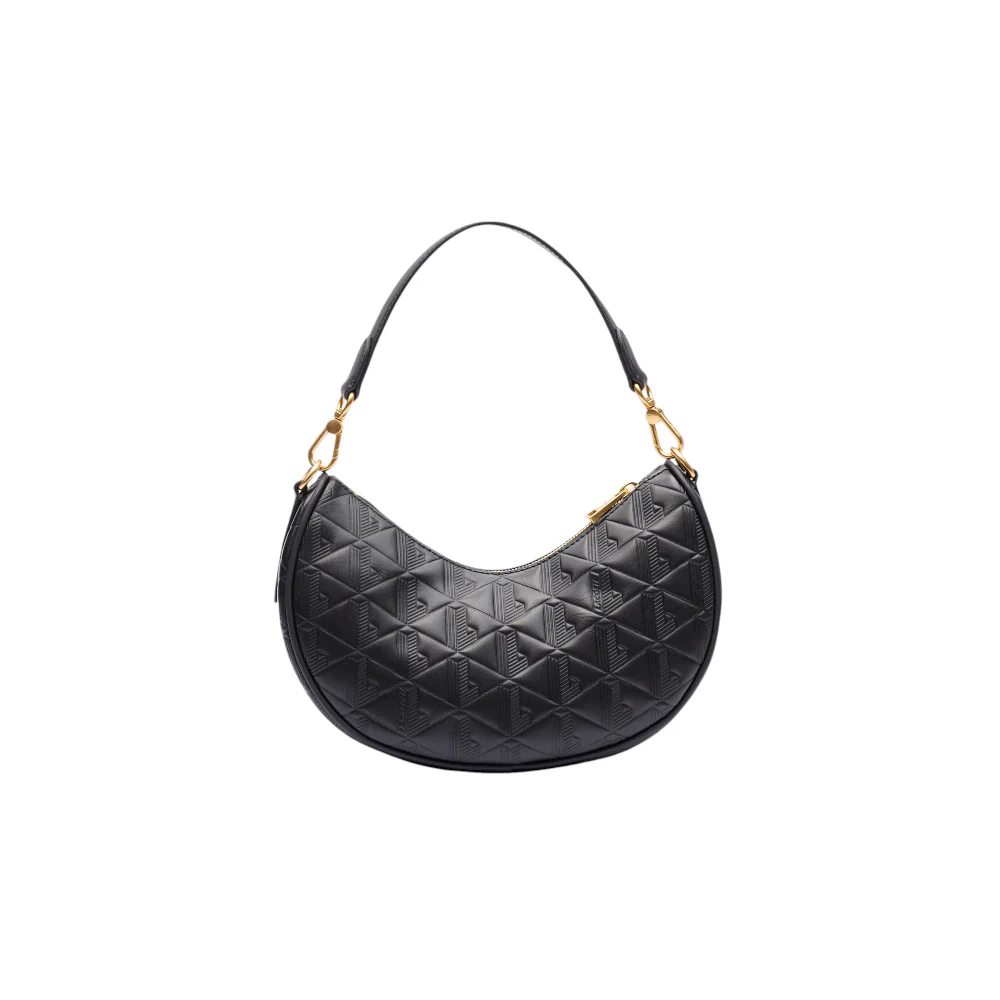 Lacoste Maheki Half Moon Bag - Black - Image 6