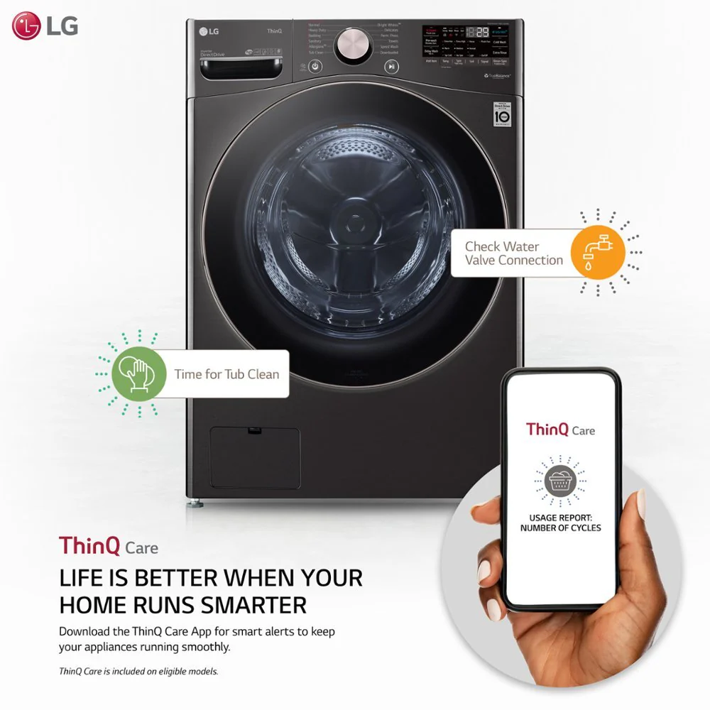 LG WM4000H 4.5 cu. ft. Stackable Front Load Washer with Wi-Fi and Smart Features - Image 19