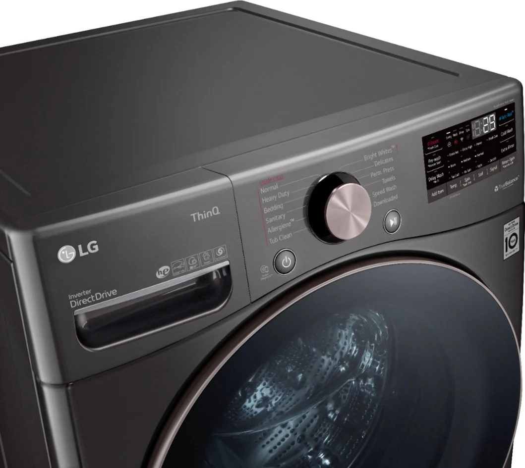 LG WM4000H 4.5 cu. ft. Stackable Front Load Washer with Wi-Fi and Smart Features - Image 4