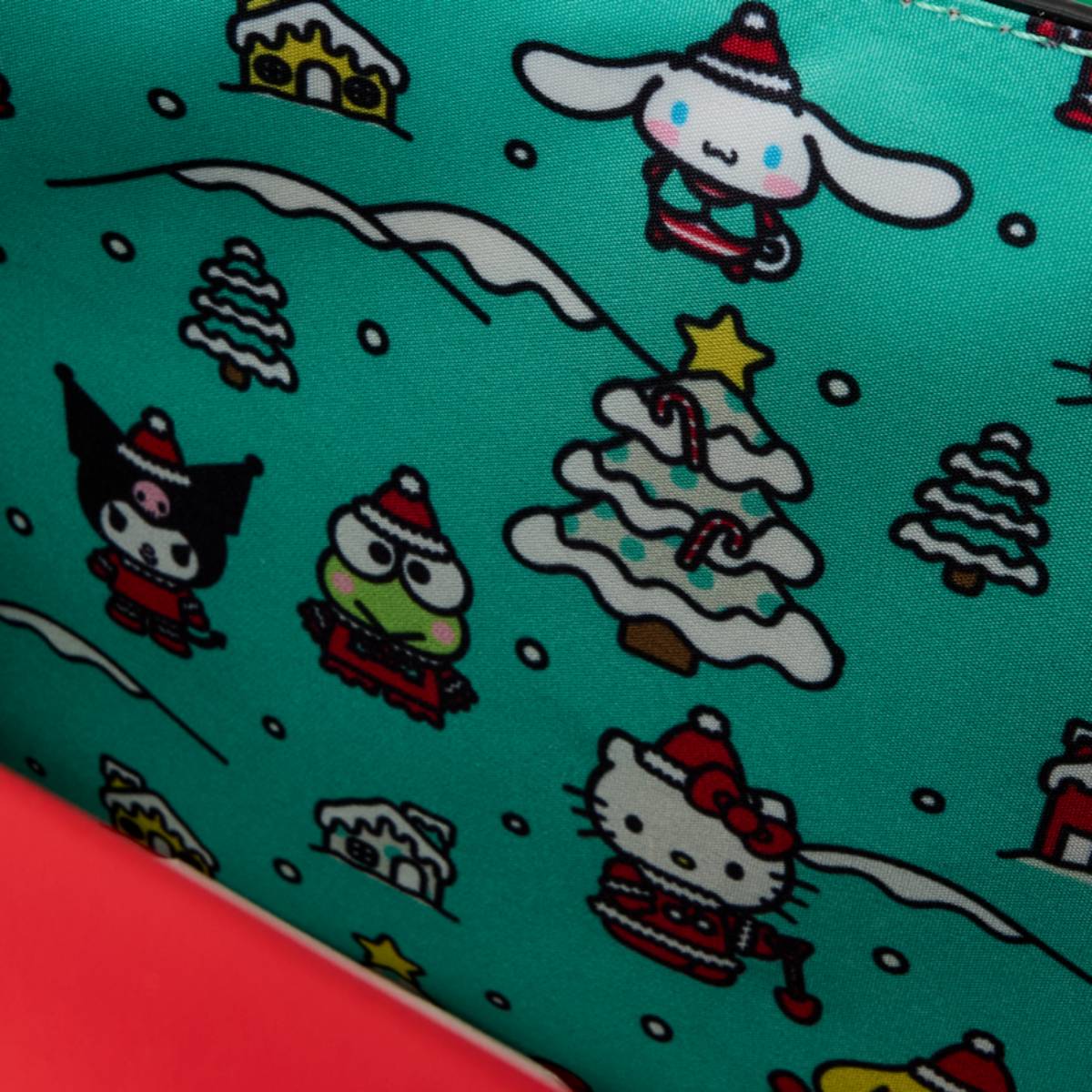 Loungefly Sanrio Christmas Stocking Gifts Crossbody Bag - Multicolor - Image 4