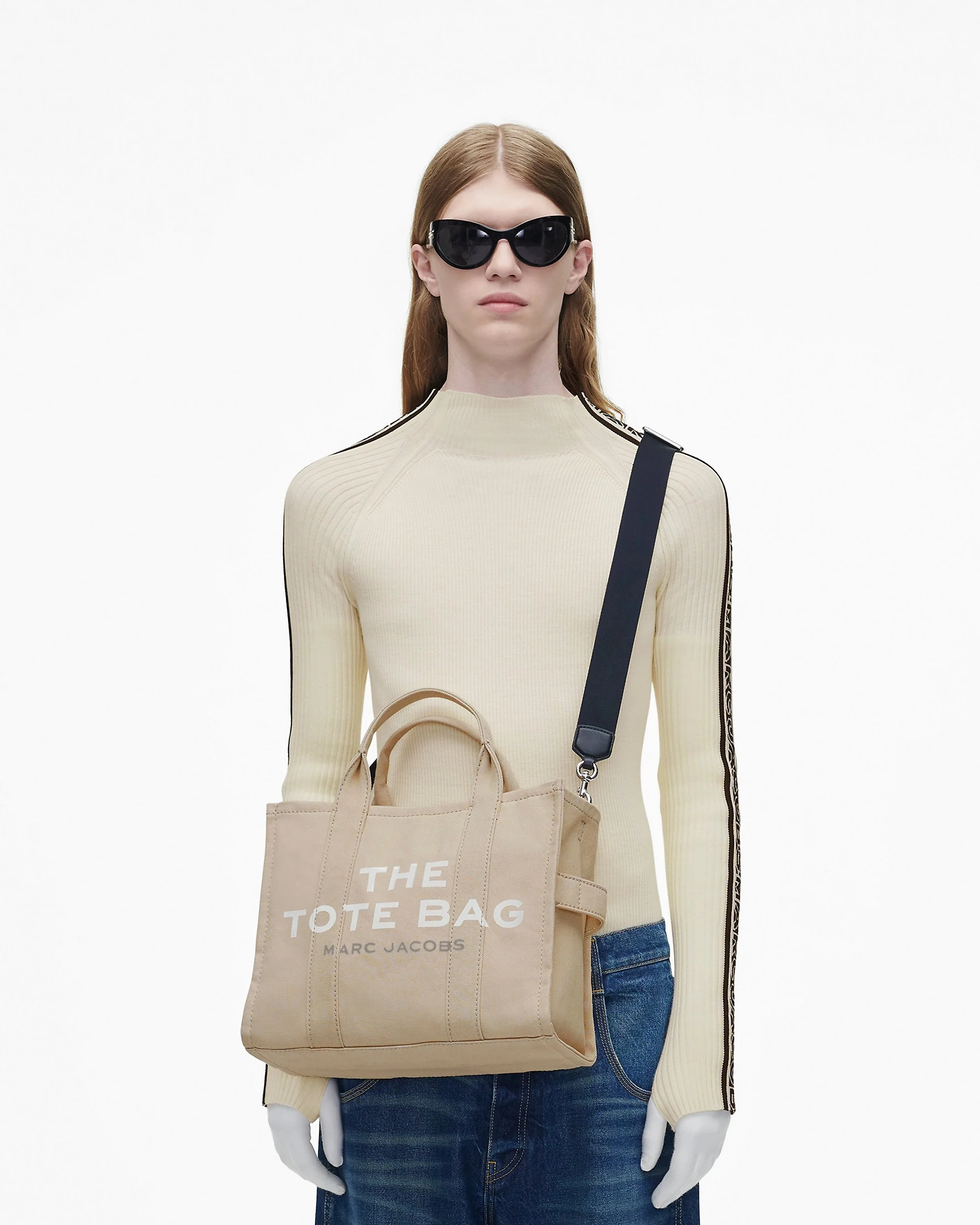 Marc Jacobs Medium Tote Bag - Beige - Image 7